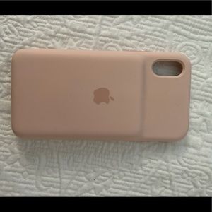Apple charging iPhone X case.